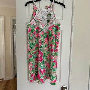 NWT Lilly Pulitzer dress pearl soft shift dress